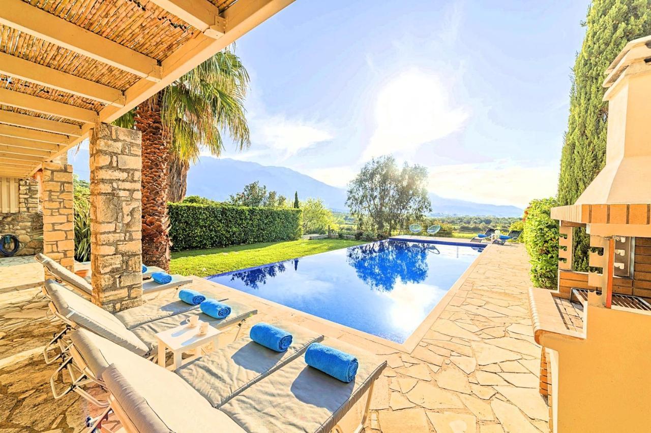 Cretan Mansion With Heated Swimming Pool Villa Jeorjoúpoli Eksteriør bilde