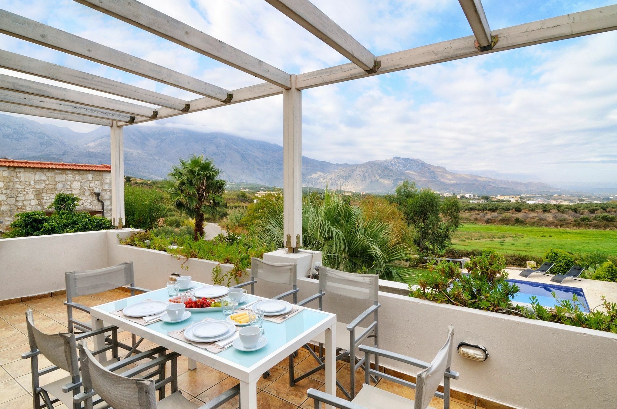 Cretan Mansion With Heated Swimming Pool Villa Jeorjoúpoli Eksteriør bilde