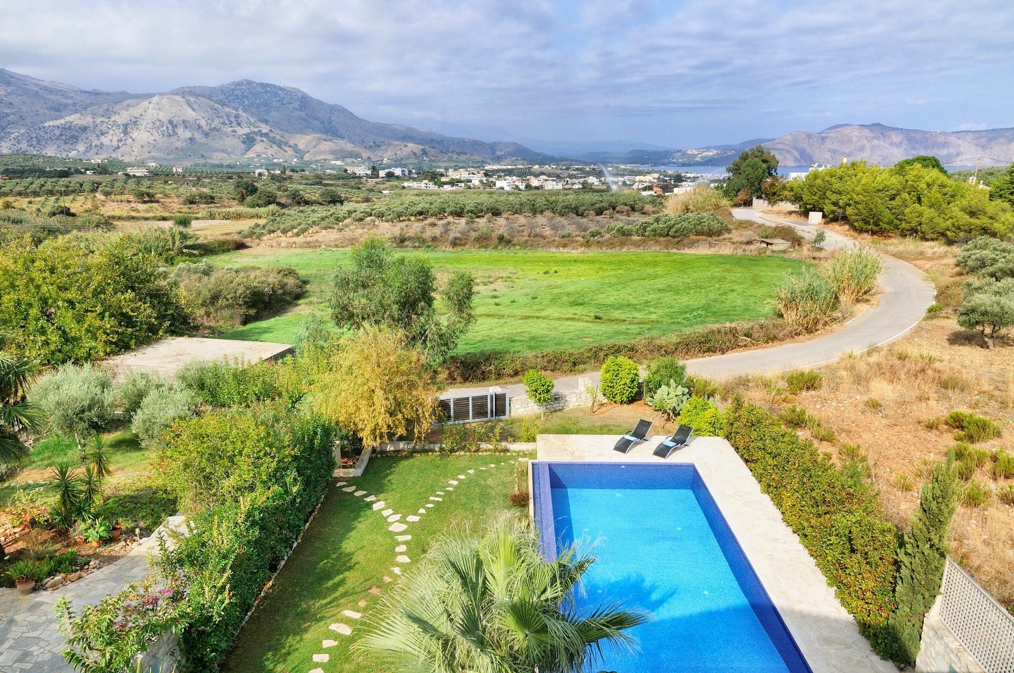 Cretan Mansion With Heated Swimming Pool Villa Jeorjoúpoli Eksteriør bilde