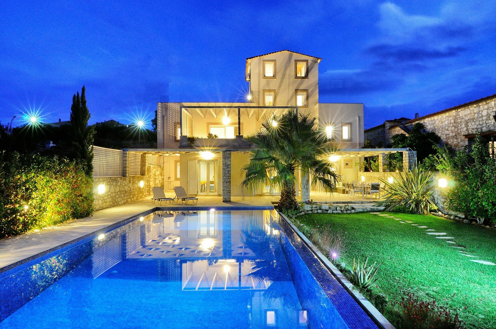 Cretan Mansion With Heated Swimming Pool Villa Jeorjoúpoli Eksteriør bilde